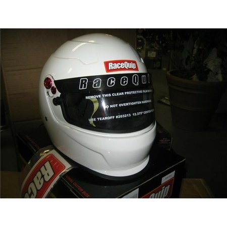 RACEQUIP Racequip 276116 Pro20 SA2020 Full Face Helmet; White - Extra Large RQP-276116